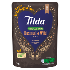 Tilda Wholegrain Basmati and Wild Rice 250g