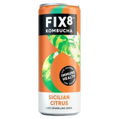 Fix8 Sicilian Citrus Kombucha 250ml