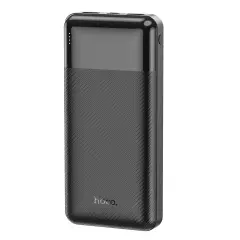 HOCO Easy Travel Dual Fast Charging Power Bank | USB-C Micro-USB 5V-2A 20000mAh - Black