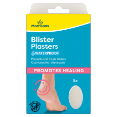 Morrisons Foot Care Blister Plasters 5 pack