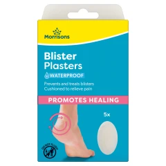 Morrisons Foot Care Blister Plasters 5 pack