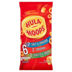 Hula Hoops Variety Multipack Crisps 6 Pack