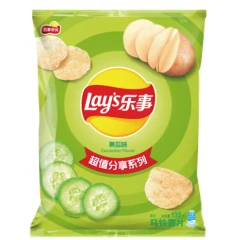 Lays Potato Chips Cucumber flavour 135g