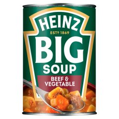 Heinz Beef & Vegetable Chunky Big Soup 400g