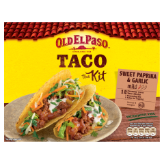 Old El Paso Garlic & Paprika Crunchy Taco Kit 308g