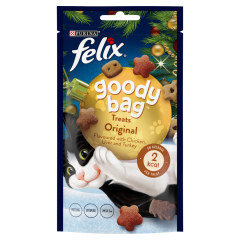 Felix Goody Bag Adult Cat Treats Original Mix 60g