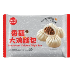 FRESHASIA Mushroom Chicken Thigh Bun 510g/pack