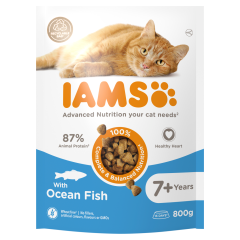 IAMS 7+ Years with Ocean Fish 800g