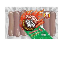 Mengfu pork sausages original flavor (taiwan) 430g/pack