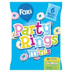 Fox's Mini Party Rings 6 x 21g