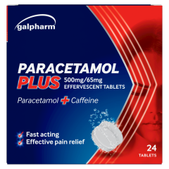 Galpharm Paracetamol Plus 500mg/65mg