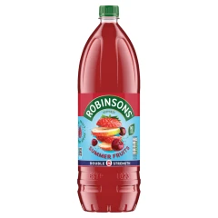 Robinsons Double Concentrate Squash No Added Sugar Summer Fruits 1.75 litre