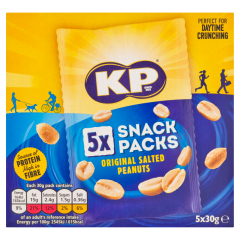 KP Salted Peanuts Multipack 5 Pack