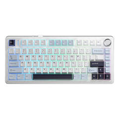 AULU F75 Wireless Mechanical Keyboard Reaper Switch - Glacier Blue