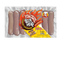 Mengfu chicken sausages with corn (taiwan) 430g/pack