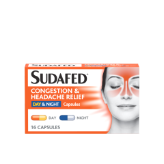 Sudafed Headcold Day/Night 16 pack