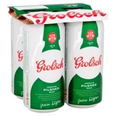 Grolsch Premium Pilsner 4 X 440ml