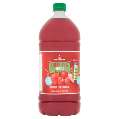 Morrisons Cherries & Berries Double Concentrate 1.5 Litres