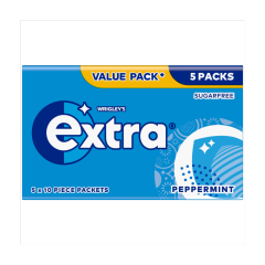 Extra Peppermint Chewing gum 5Pk 70g