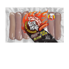 Mengfu pork sausages with black pepper (taiwan) 430g/pack