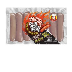 Mengfu pork sausages with black pepper (taiwan) 430g/pack