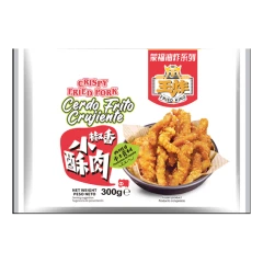 Mengfu fried crispy pork 300g/pack