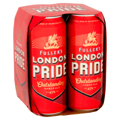 FULLER'S London Pride Outstanding Amber Ale 4 x 500ml