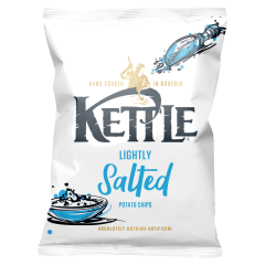 KETTLE® Chips Lightly Salted Sharing Crisps 130g