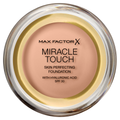 Max Factor Miracle Touch Foundation Skin Perfecting Foundation 45 Warm Almond