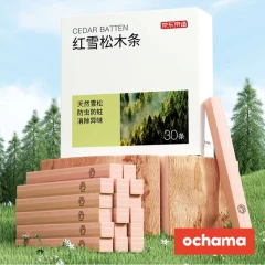 ochama Red Cedar Wood Strips 30 Pieces