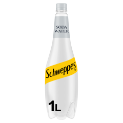 Schweppes Original Soda Water 1 litre