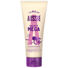 Aussie Mighty Mega Conditioner - Vegan - Lightweight & Gentle - For Soft & Shiny Hair, 350ml