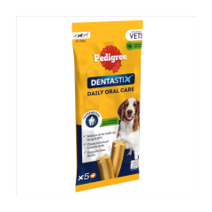 Pedigree Dentastix Daily Oral Care Medium 10-25kg 5 Sticks 128g