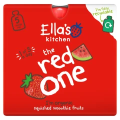 Ella's Kitchen Smoothie Snack Red One 5x90g