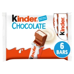 Kinder Chocolate Snackbars 6x21g 126g