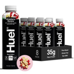 Huel RTD Black Edition, , 8*500ml, Strawberry & Banana