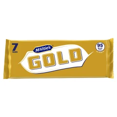 McVitie's Gold Caramel Bars 7 Pack 128g