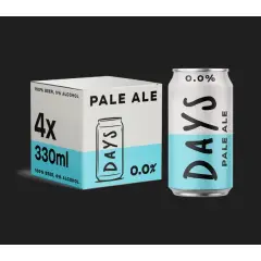 Days 0.0% Alcohol Free Pale Ale 4x330ml