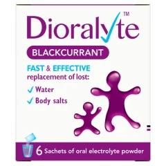 Dioralyte Blackcurrant 6 Sachets