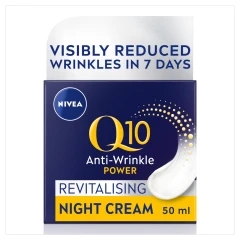 NIVEA Q10 Anti-Wrinkle Power Revitalising Night Cream 50ml