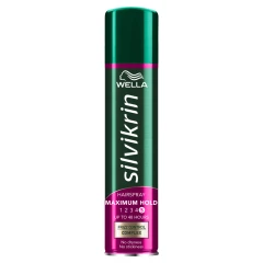 Wella Silvikrin Maximum Hold Hairspray, 400ml