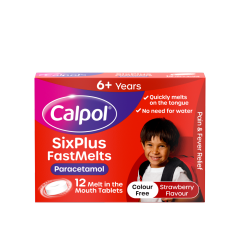 Calpol 6 Plus Fast Melts Paracetamol 12 pack