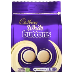 Cadbury White Buttons 110g