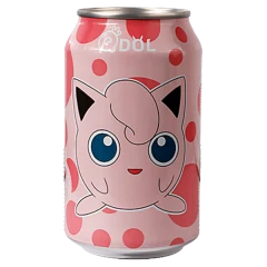 QDOL PEACH FLAVOUR SODA - JIGGLYPUFF 330ml