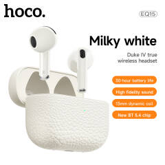 EQ15 Duke Ⅳ true wireless BT headset Colorful Choice Pleasant Sound Quality Comfortable milky white