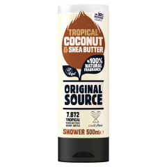 Original Source Coconut & Shea Butter Vegan Shower Gel 500ml