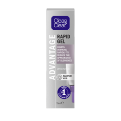 Clean & Clear Advantage Rapid Gel Blemish Reduction Skincare 15ml