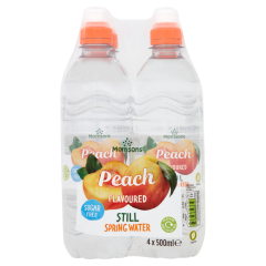 Morrisons Still Water Peach 4x500ml