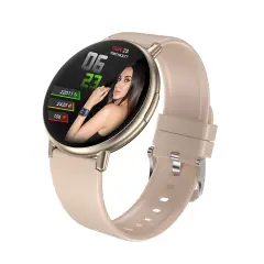 Smartwatch G87, HD Screen, 96H Standby Life, IP67 Waterproof, Compatible with iOS and Android - Gold