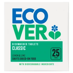 Ecover 25 Lemon & Lime Classic Dishwasher Tablets 0.5kg